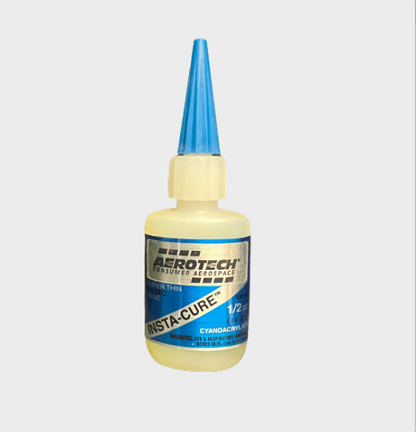 AeroTech Insta-Cure Super Thin CA Super Glue 0.5 Ounces - 99223