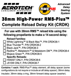 AeroTech RMS-38 H550ST Super Thunder Complete Reload Delay Kit - CRDK38-06